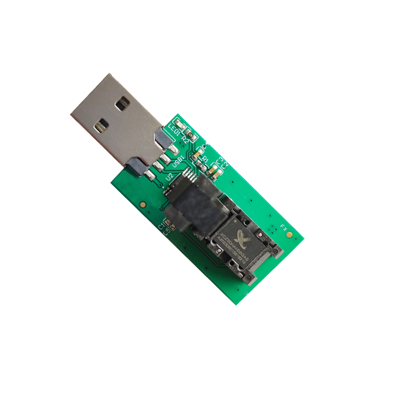 USB接口烧录座
